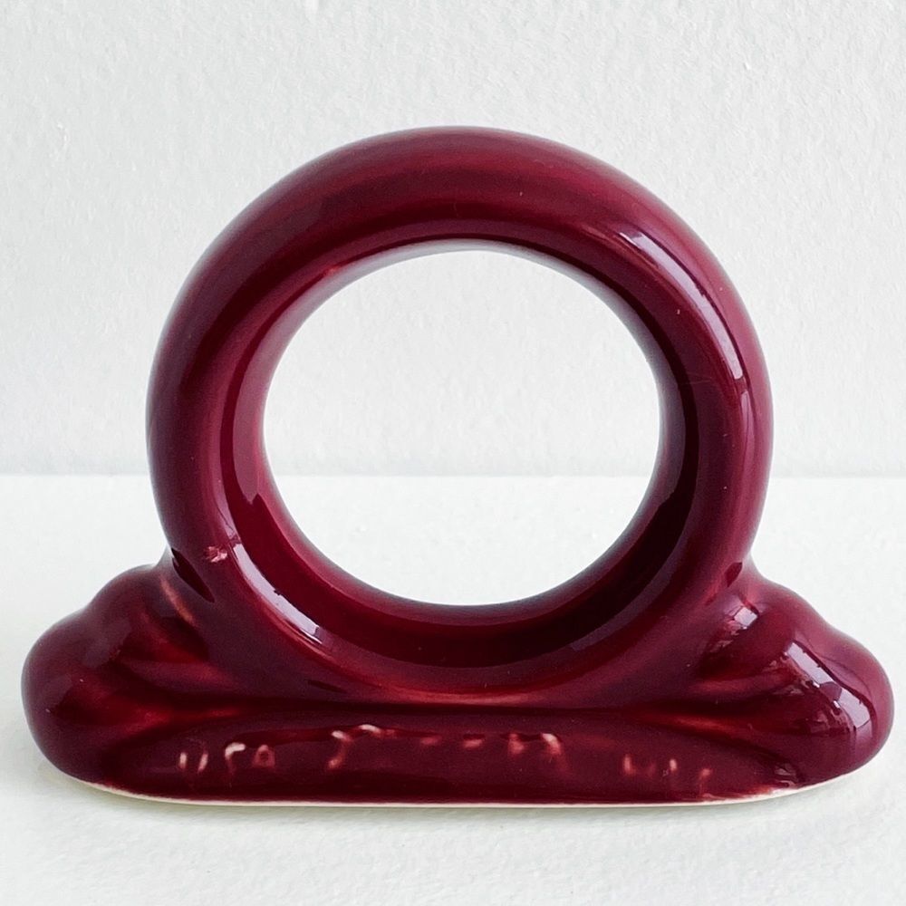Fiestaware Retired Cinnabar Napkin Ring